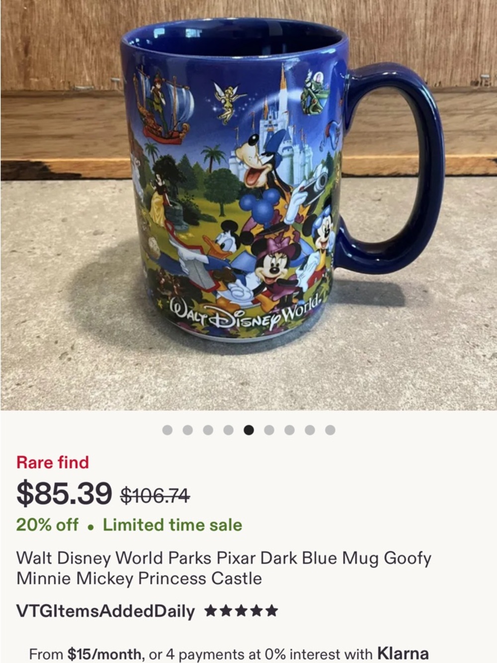 2 DISNEY COLLECTORS Coffee Mugs! Perfect New condition. Extremely hard to find.